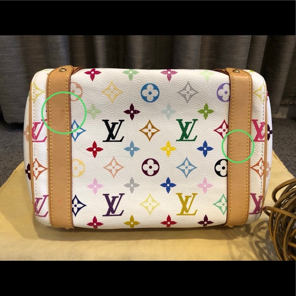 LOUIS VUITTON
White Multicolore Priscilla Bag - Picture 8 of 9